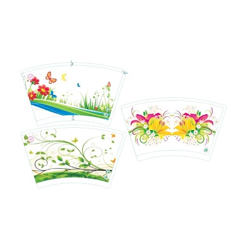 450 ML Disposable Paper Glass Blank