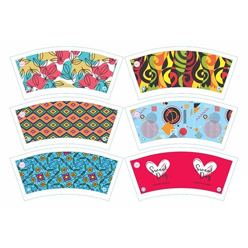 Disposable Printed Paper Cup Blank