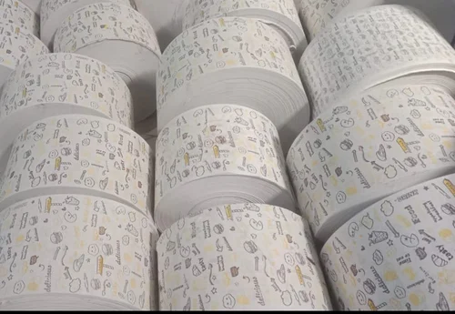 Printed Butter Paper Jumbo Rolls