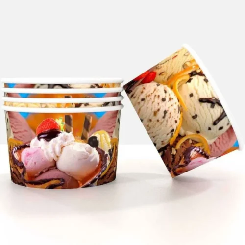 Ice Cream Paper Cup Blank