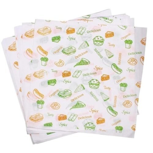 Printed Butter Paper Sheets