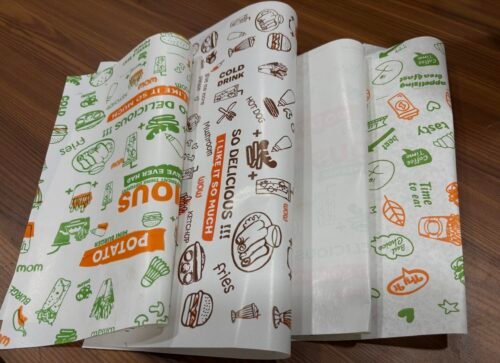 Printed Butter Paper Sheets