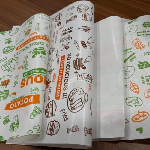 Printed Butter Paper Sheets