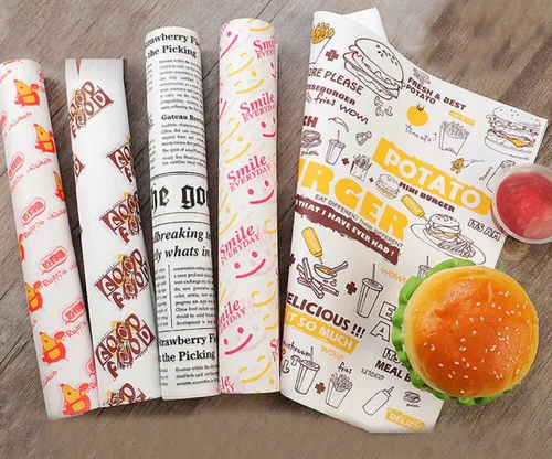 Printed Butter Paper Sheets